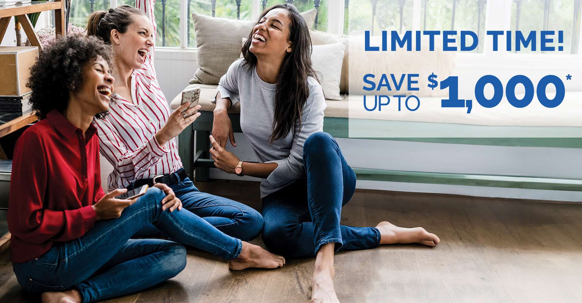 Girl sitting on Luxury Vinyl Floors by Buddy's Flooring America